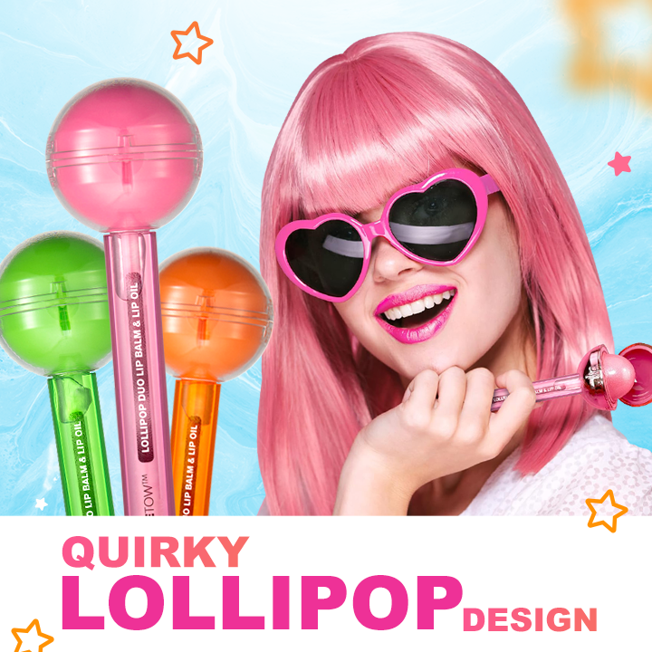 LIMETOW™ Lollipop Duo Lip Balm & Lip Oil