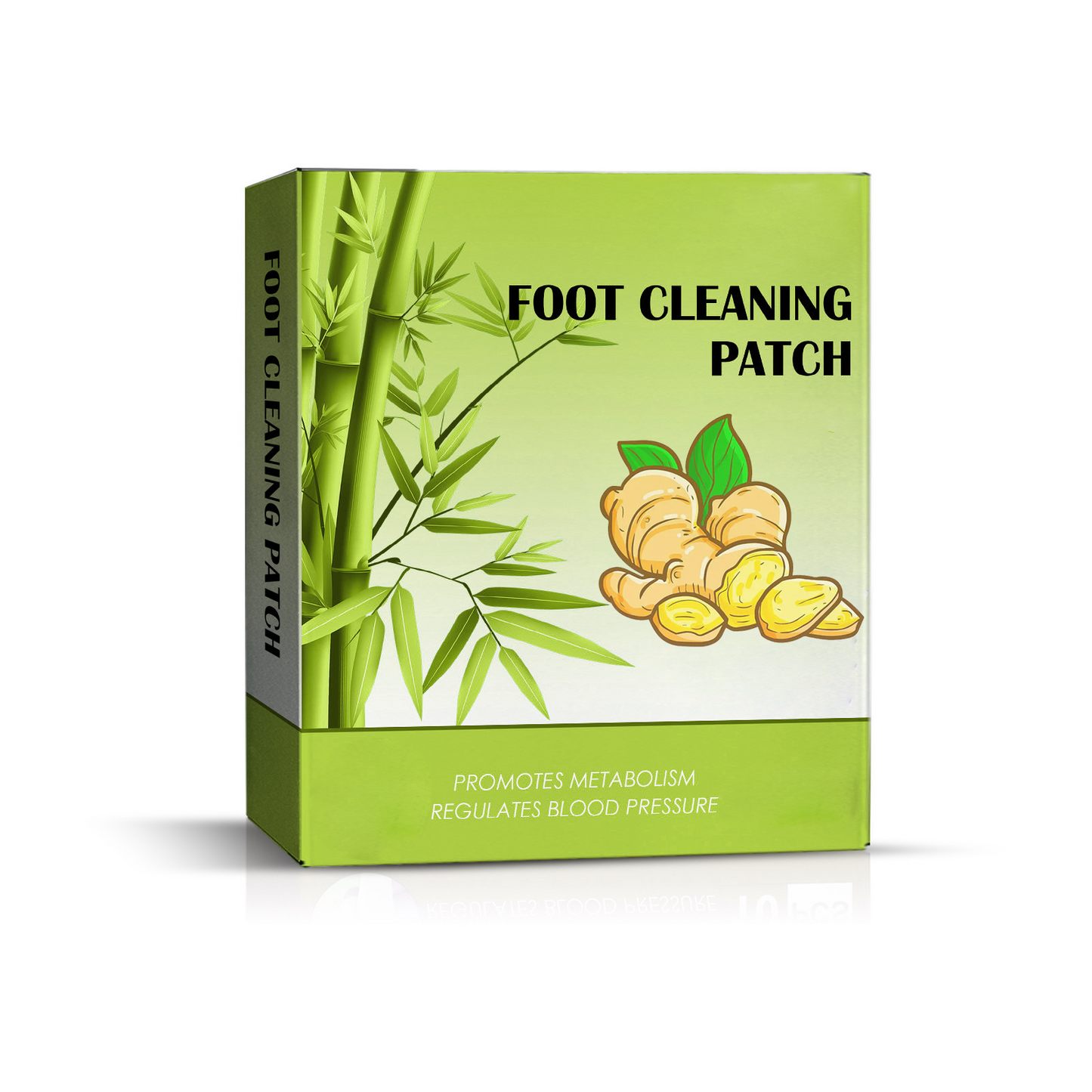 Deep Cleansing Foot Care Patches Bamboo Vinegar, Ginger, Aromatic Herbs - Natural & Easy-to-Use - Helps Support Sleep & Skin Health - Soothe Stress & Pain Relief