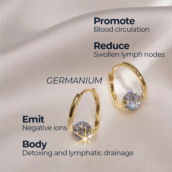 HEALTHTECH™ Lymphvity Germanium Magnetic Therapy Earrings